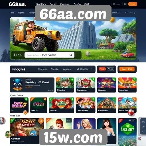 Análise da popularidade do site de jogos 66aa com usuários