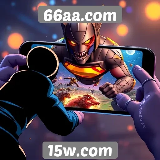 Explorando os jogos mobile no 66aa.com